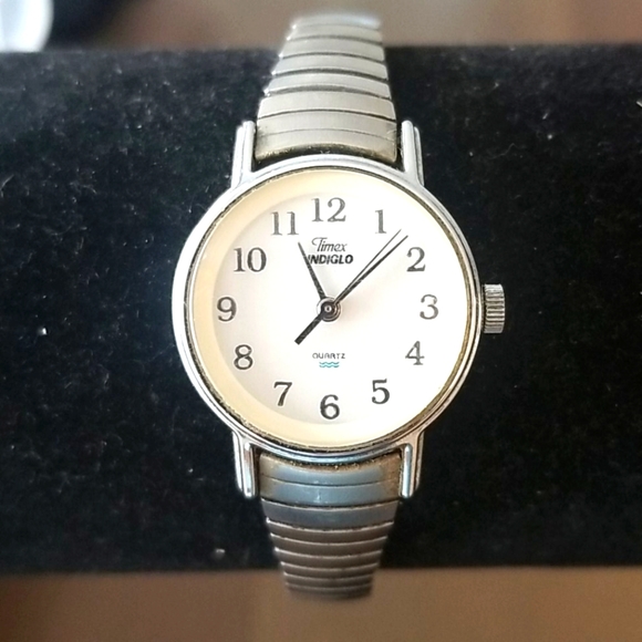 Timex Accessories - TIMEX INDIGLO Womens Watch With Stretch Band